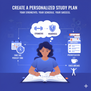 How to create a personalized study plan