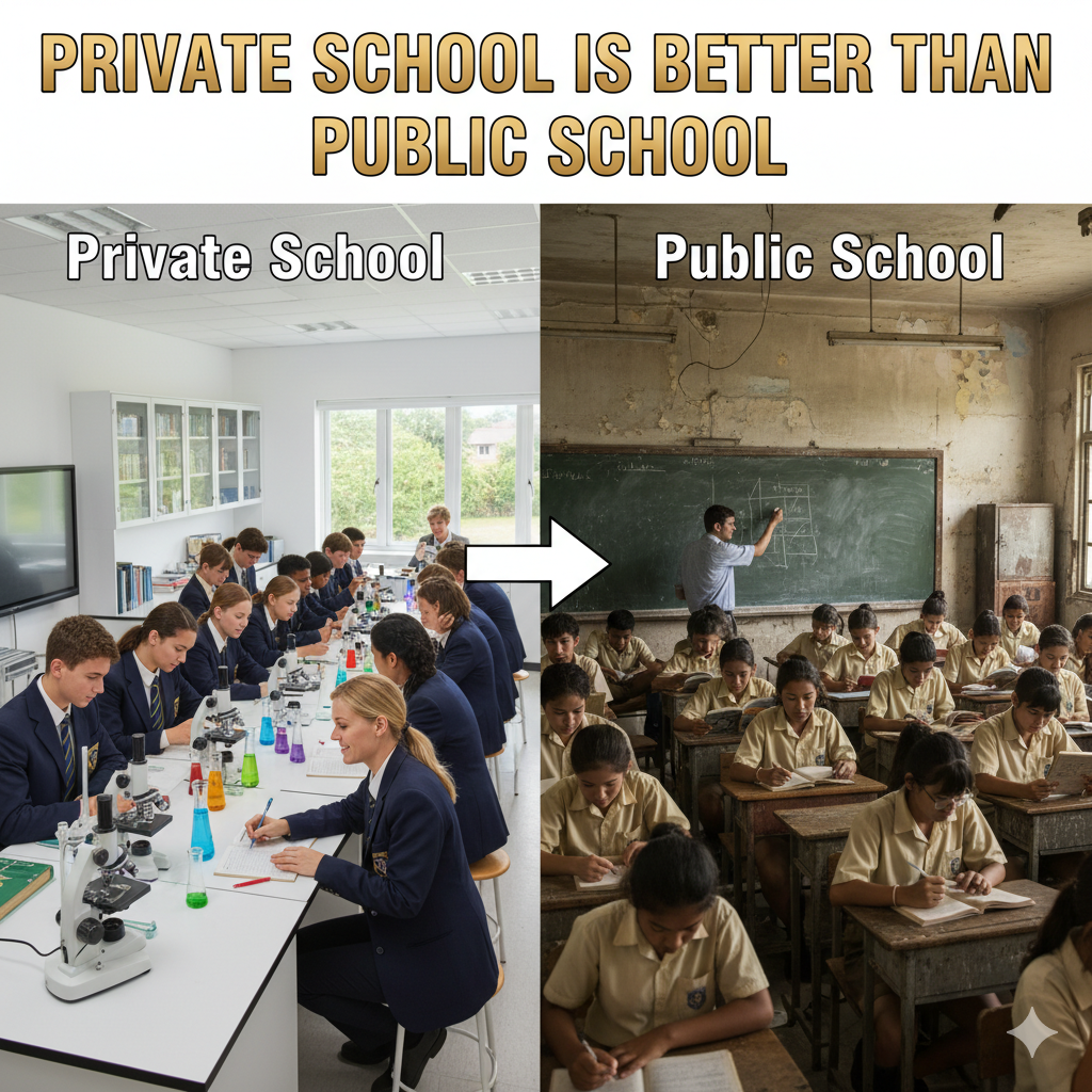 Debate: Private School is Better Than Public School (6 Winning Points)