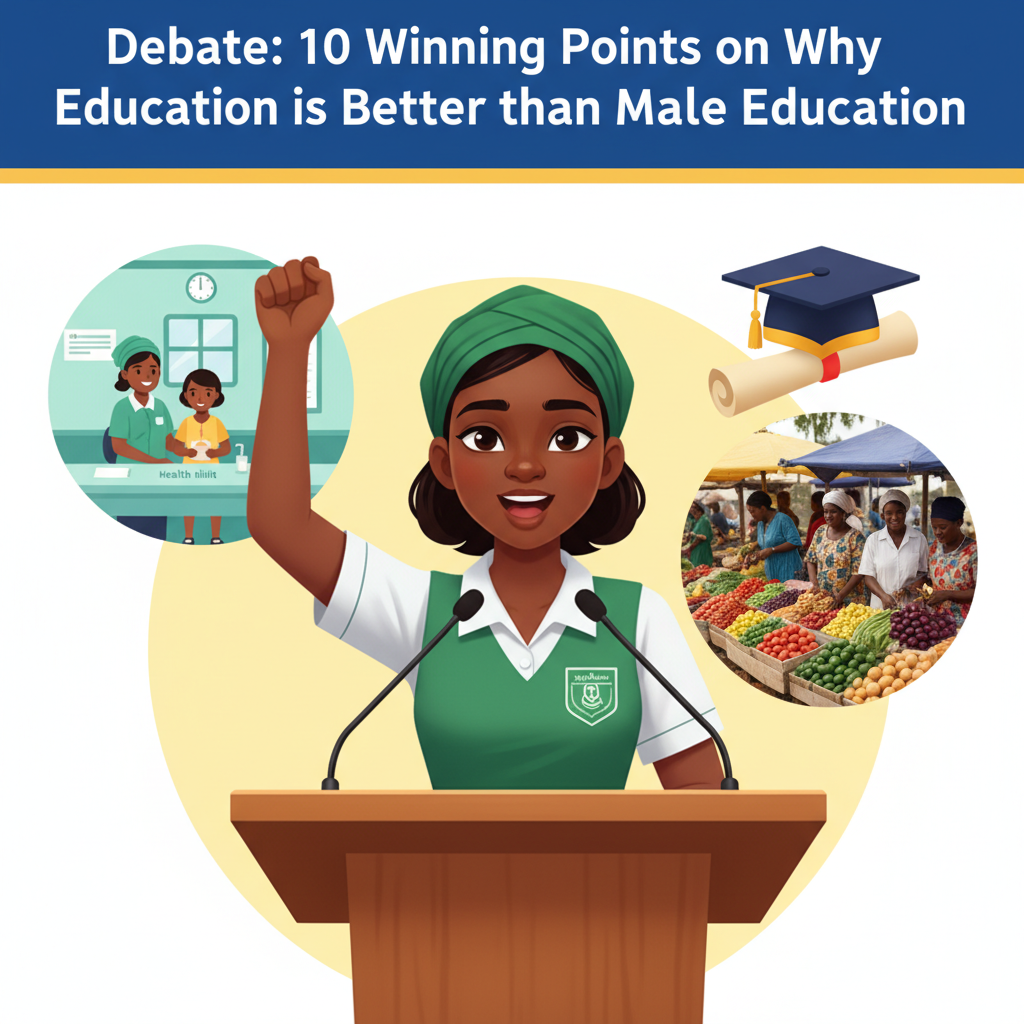 Debate: 10 Winning Points on Why Female Education is Better than Male Education