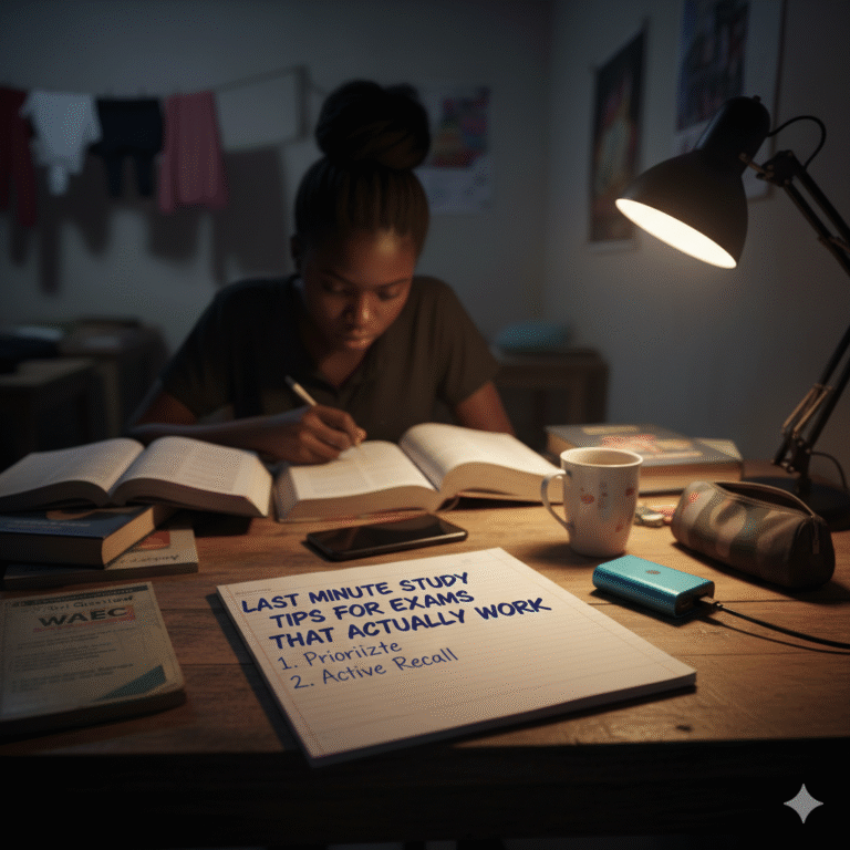 Last Minute Study Tips for Exams That Actually Works