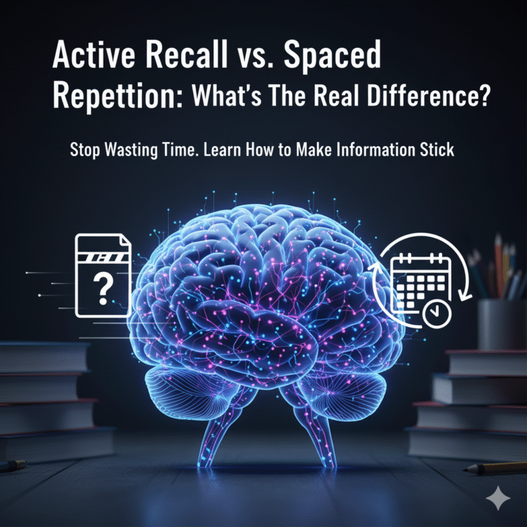 Active Recall vs. Spaced Repetition: What’s The Real Difference?