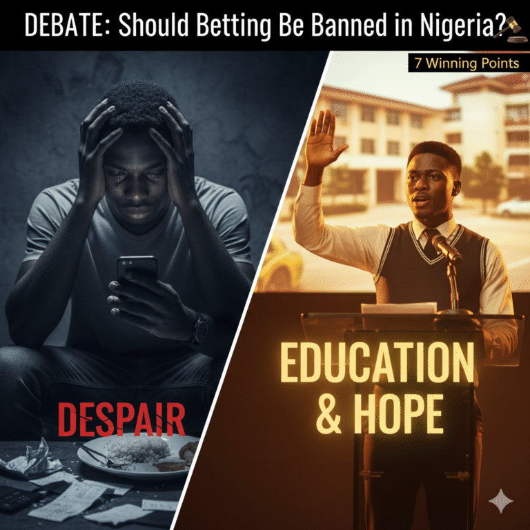Debate: Should Betting Be Banned in Nigeria? (7 Winning Points for the Motion)