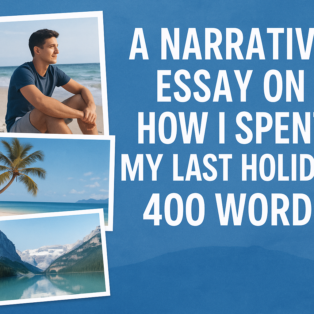 A Narrative Essay on How I Spent My Last Holiday 400 Words